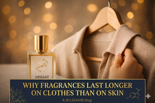 Why Fragrances Last Longer on Clothes Than on Skin?